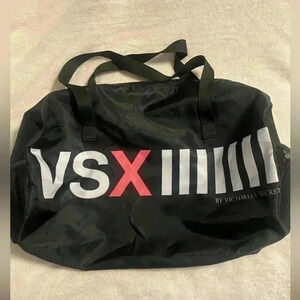 Victorias Secrets Gym Bag with mesh side pockets  and straps to carry NWOT